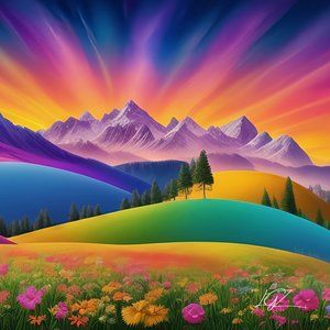 Vibrant Landscape 16x20 Prints (unframed)